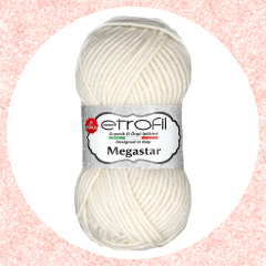 Megastar 70169 Kırık Beyaz