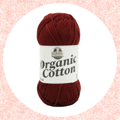 Organic Cotton Vişne Kırmızısı