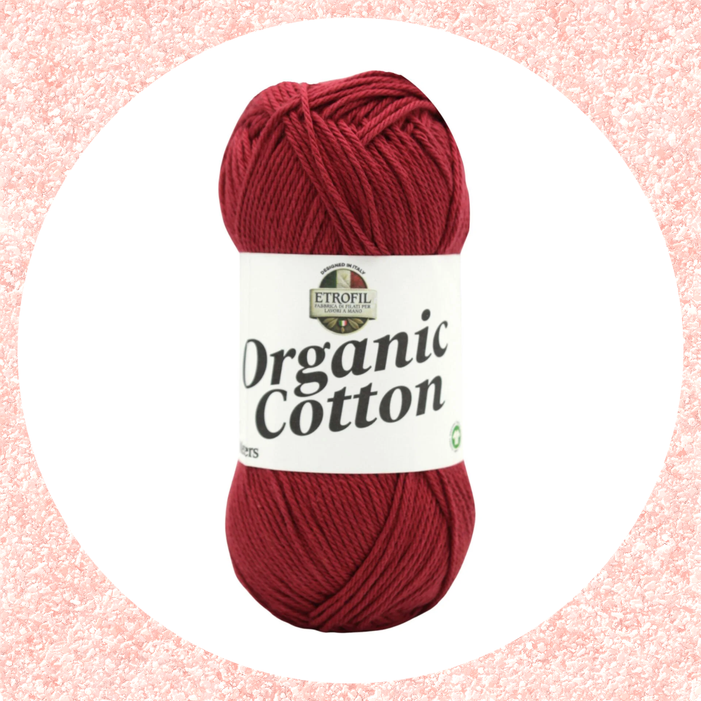 Organic Cotton Koyu Vişne