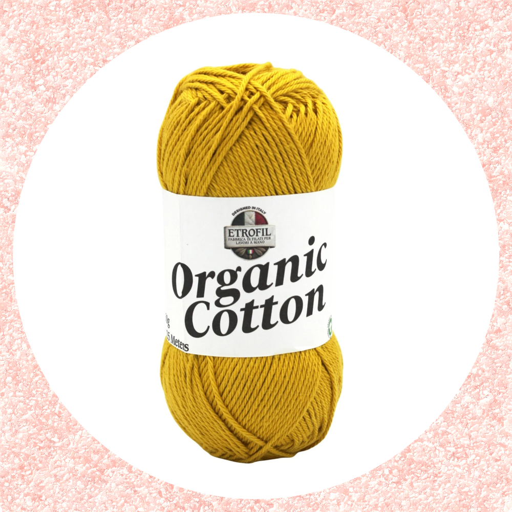 Organic Cotton Hardal Sarısı