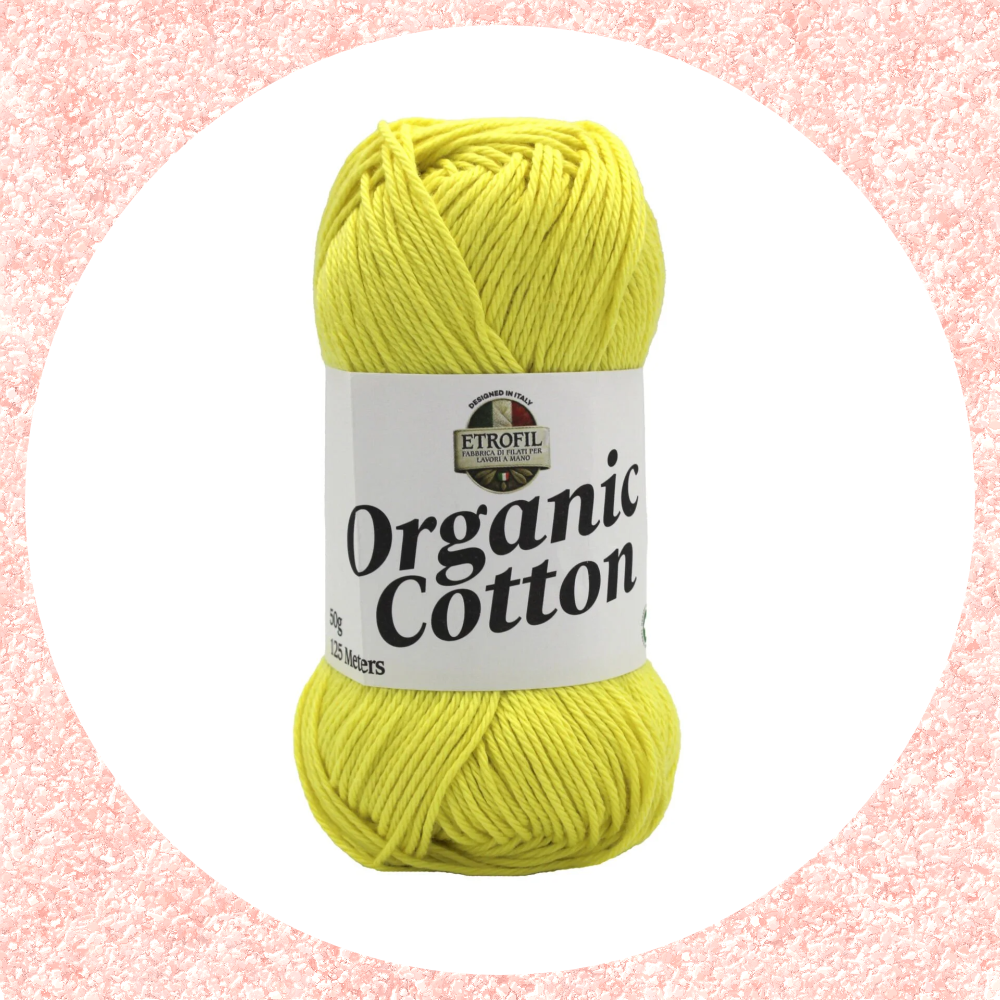 Organic Cotton Limon Çiçeği