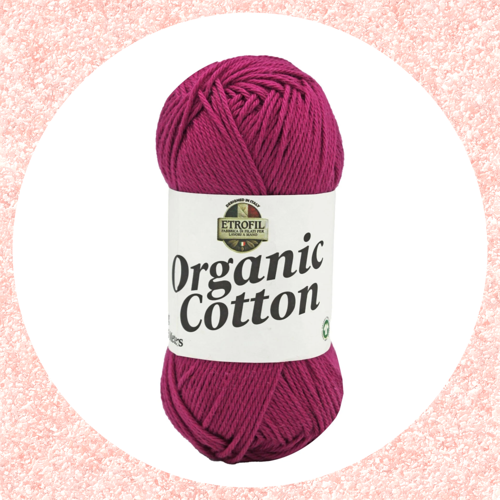 Organic Cotton Canlı Fuşya