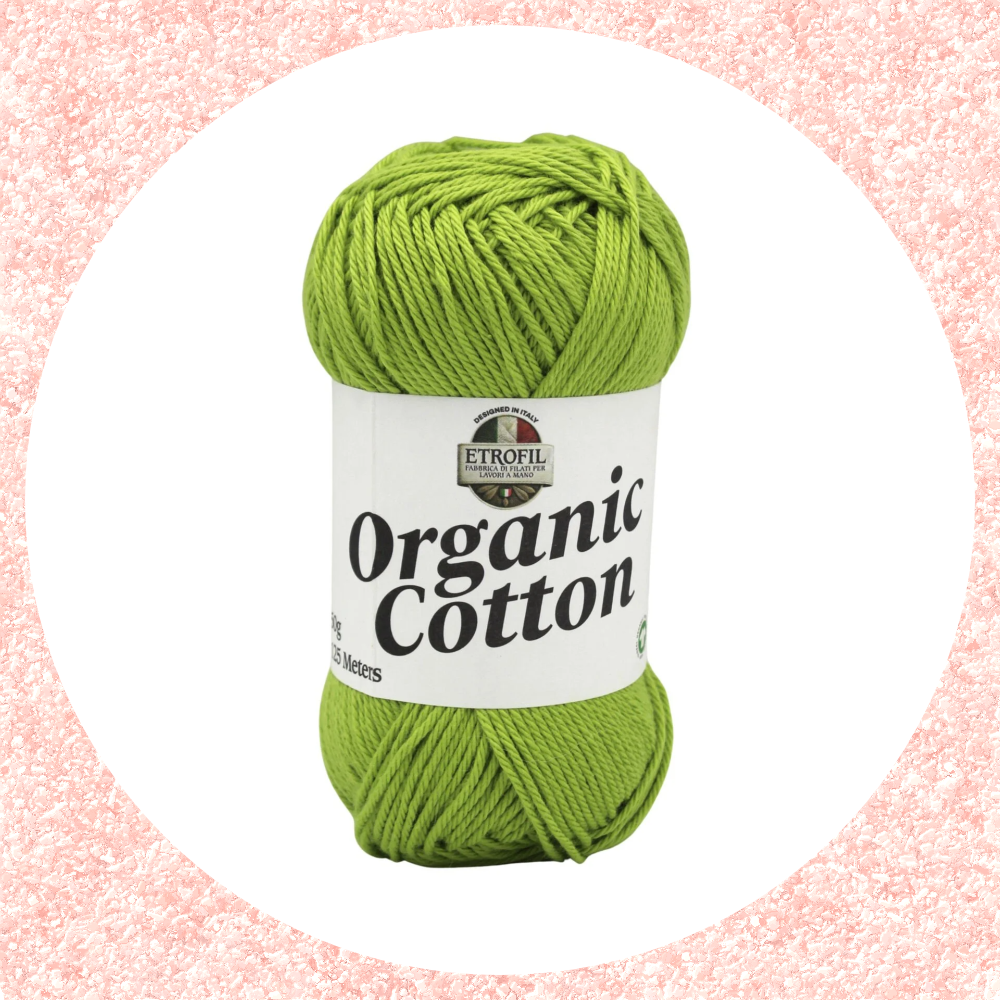Organic Cotton Parlak Yeşil