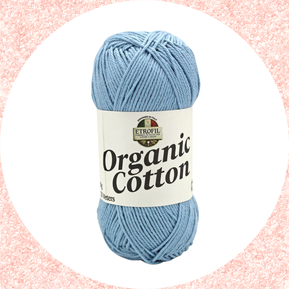 Organic Cotton Soğuk Mavi