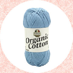 Organic Cotton Soğuk Mavi