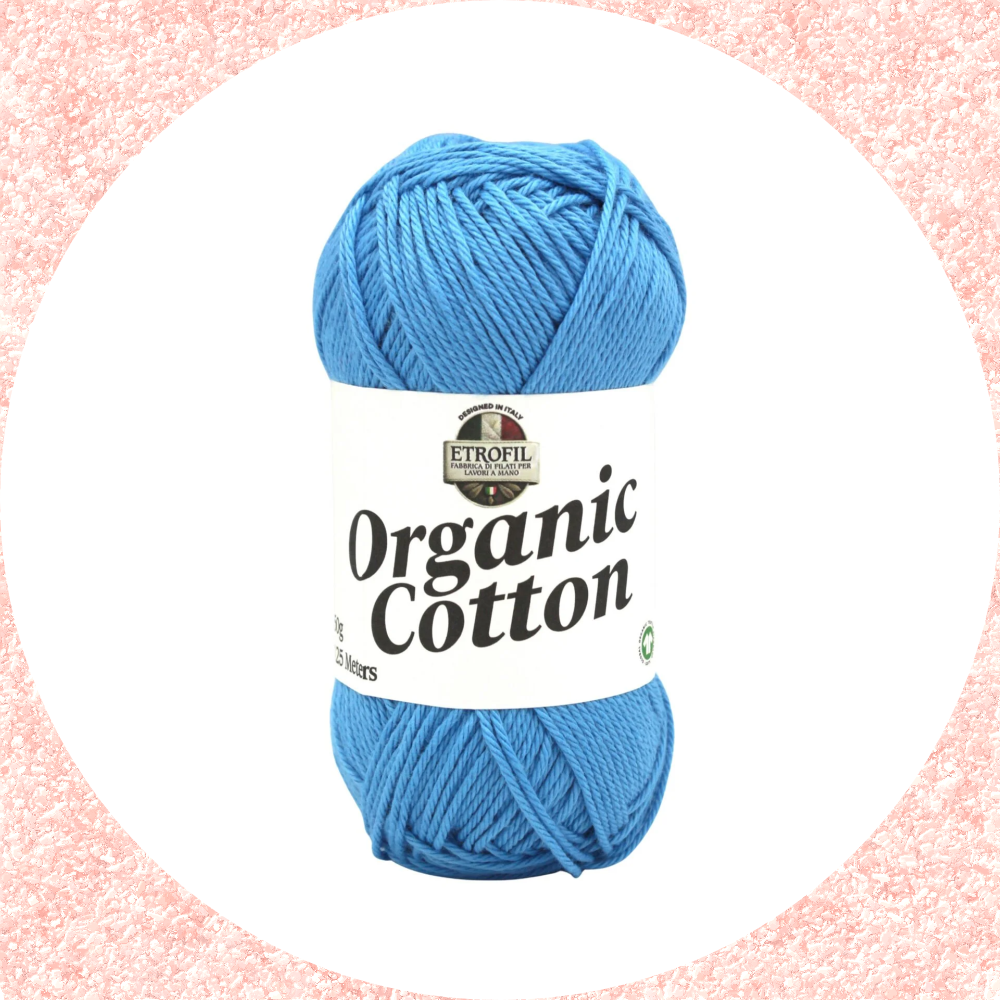 Organic Cotton Gökyüzü Mavisi