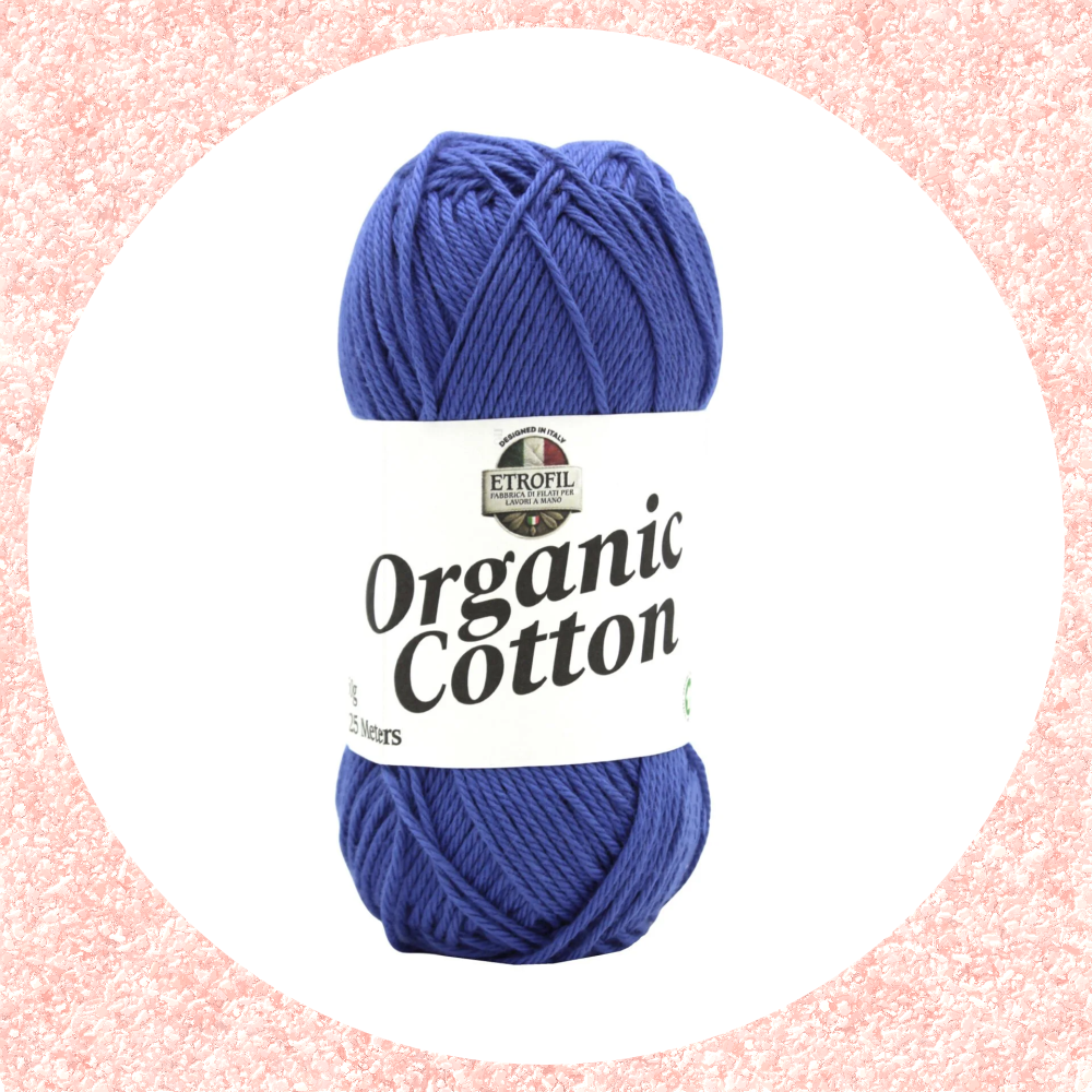 Organic Cotton Kraliyet Mavisi
