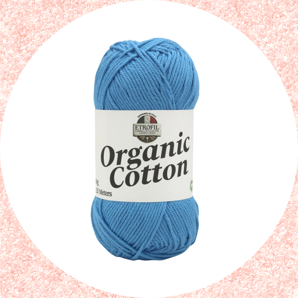 Organic Cotton Deniz Mavisi