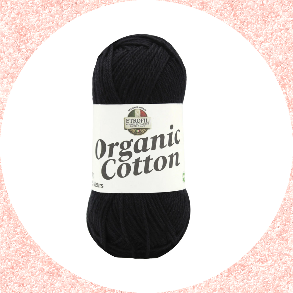 Organic Cotton Siyah