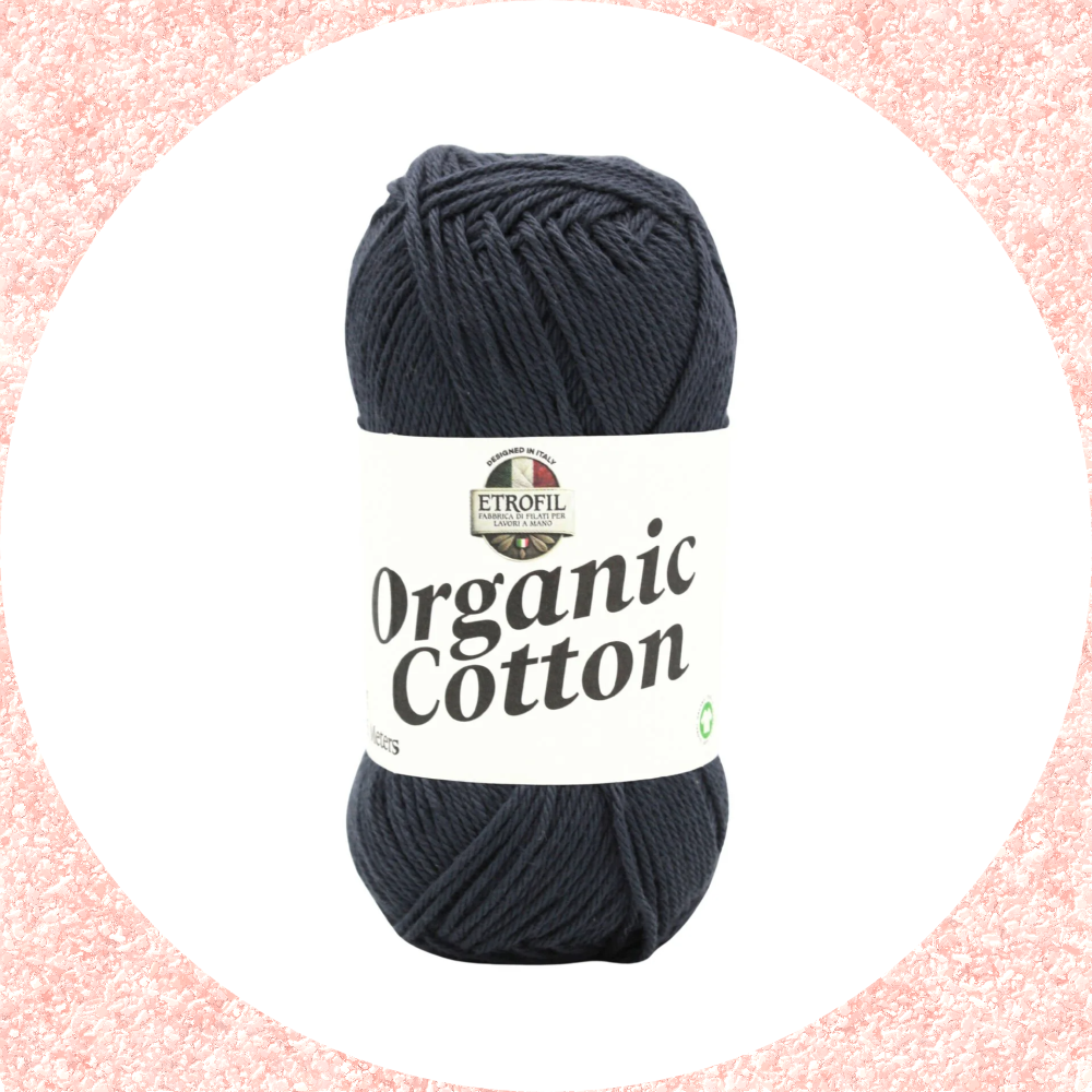 Organic Cotton Kurşini Mavi