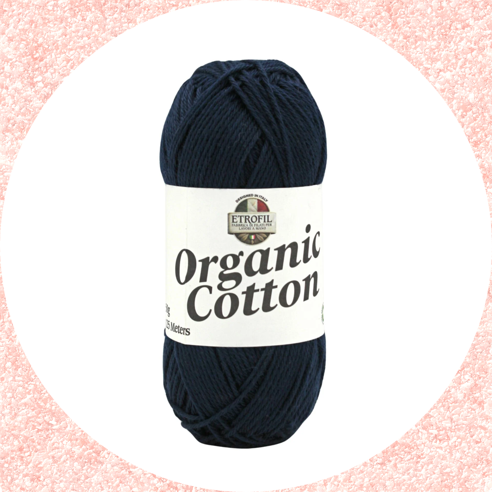 Organic Cotton Lacivert