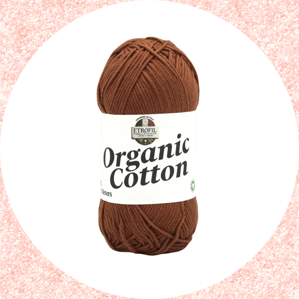 Organic Cotton Toprak Kahverengi
