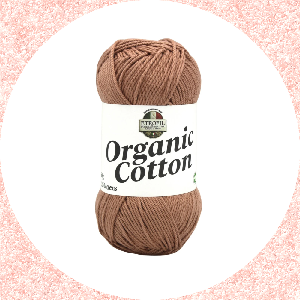 Organic Cotton Kızıl Kahve